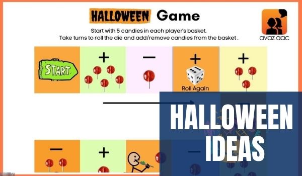 Halloween Ideas for AAC Users