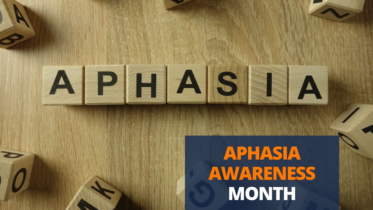aphasia spelled with scrabble tiles